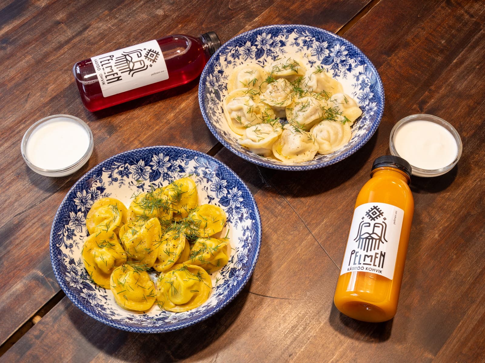 Pelmenid — käsitsi valmistatud